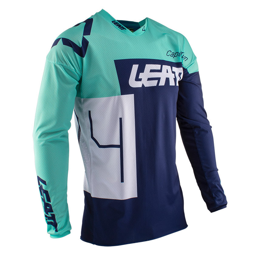 MX Jersey GPX 4.5 Lite - türkis-blau-weiss