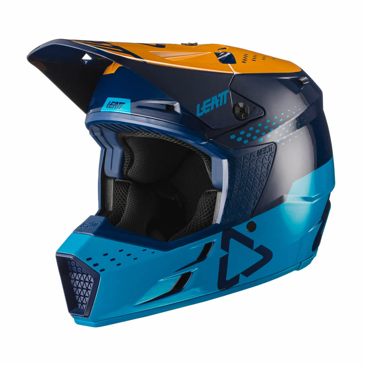 Motocrosshelm 3.5 V21.4 - blau
