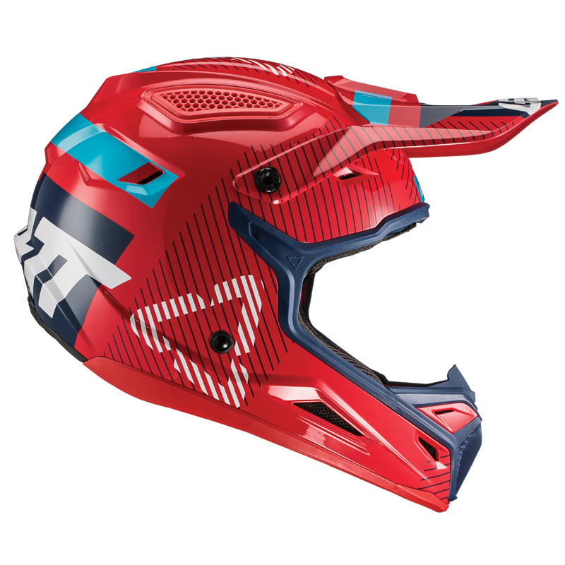 Motocrosshelm GPX 4.5 V19.2 rot