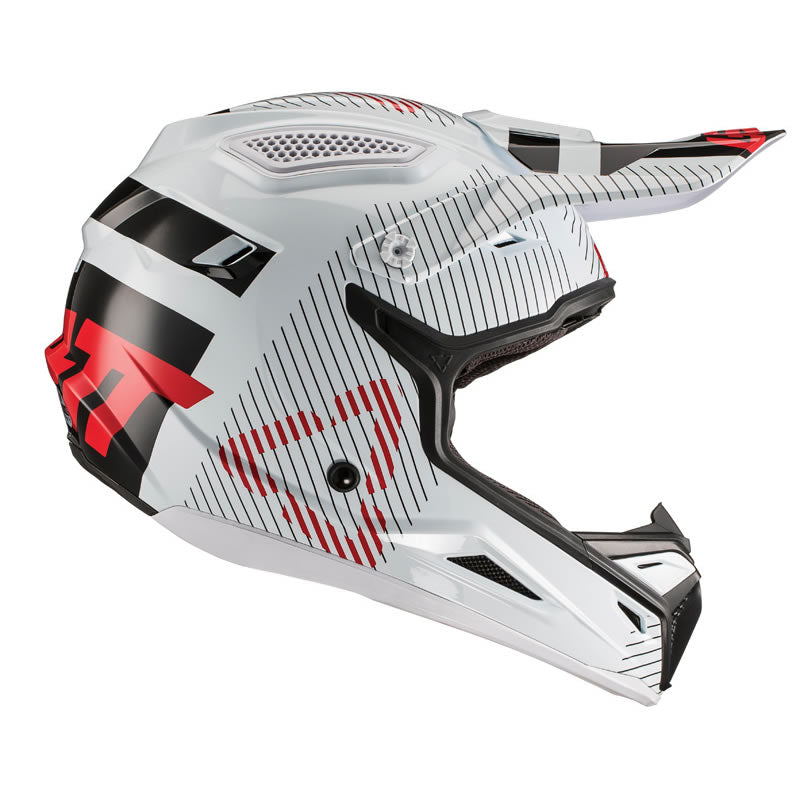 Motocrosshelm GPX 4.5 V19.2 weiss