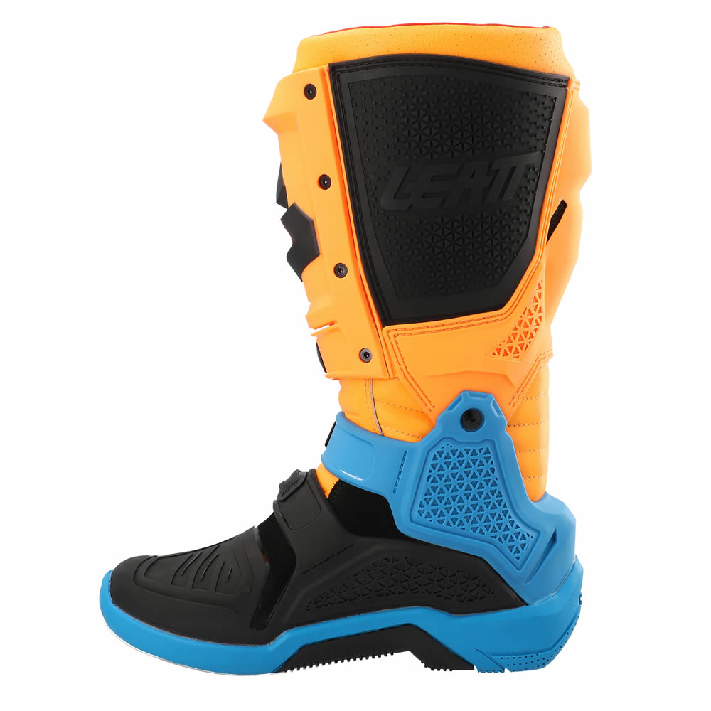 Stiefel 4.5 - orange-blau