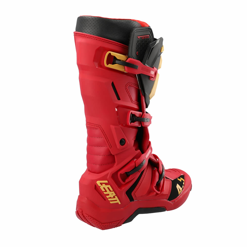 Stiefel 4.5 - rot-schwarz