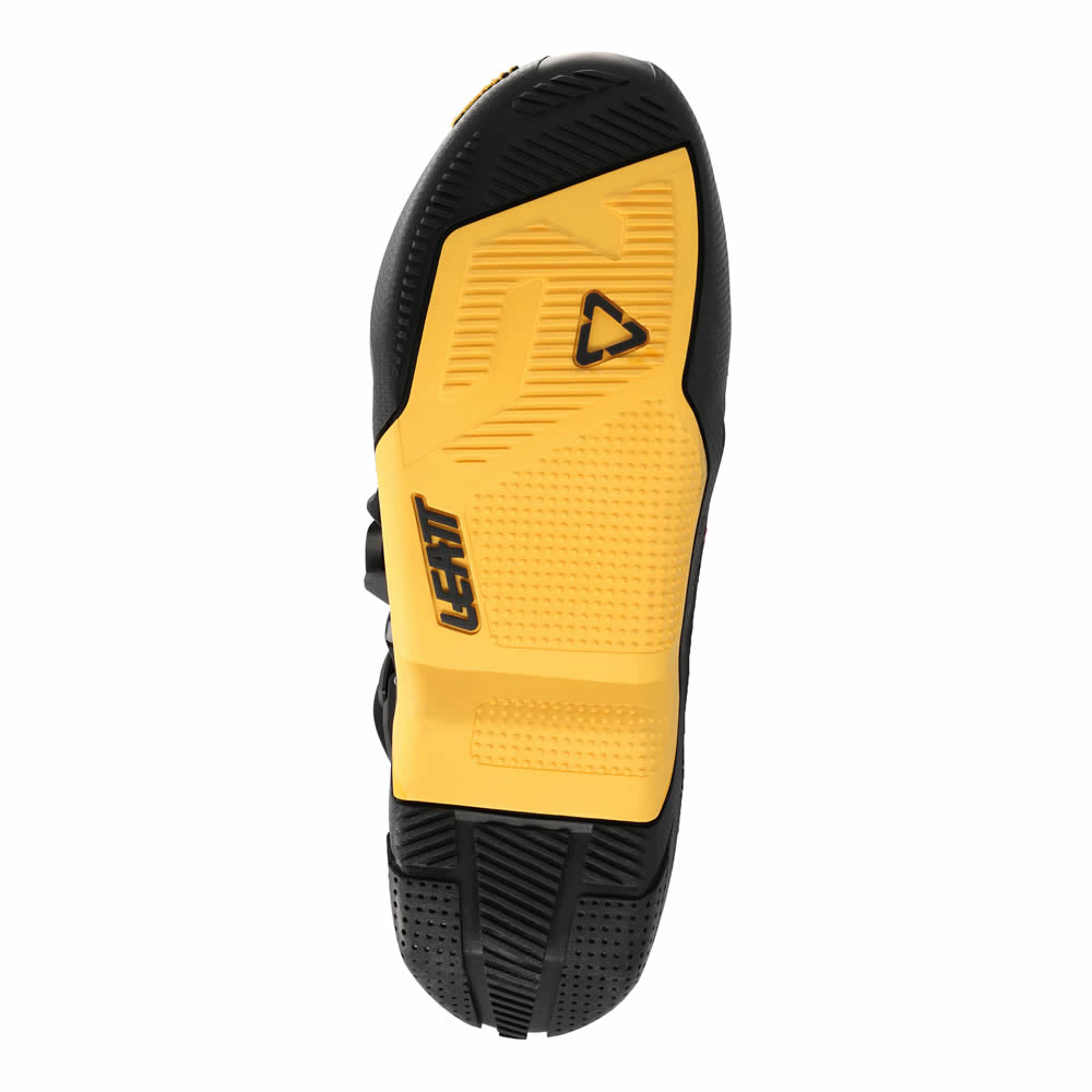 Stiefel 4.5 - schwarz-pink-gelb