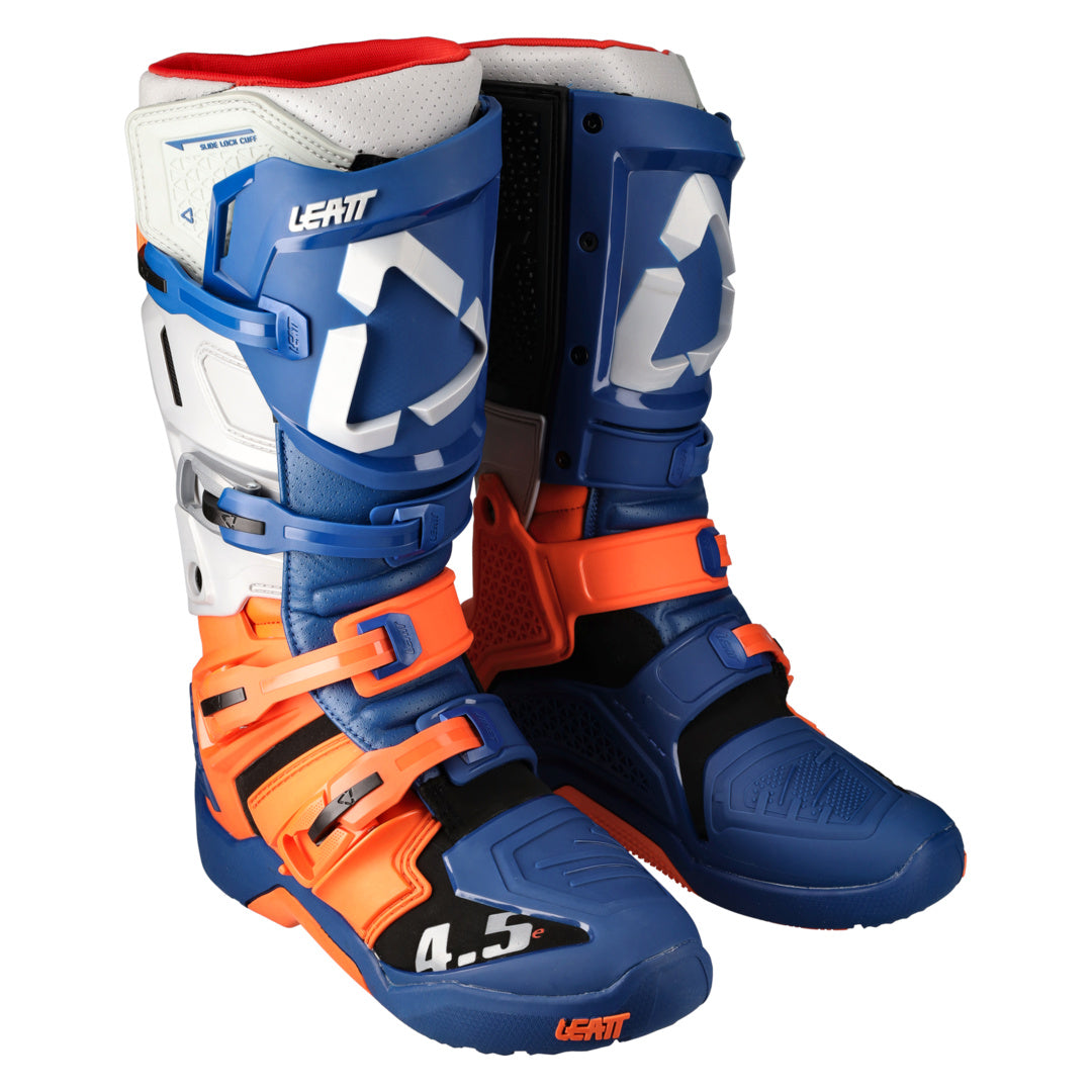 Stiefel 4.5 Enduro Orange orange-blau