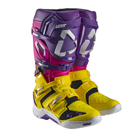 Stiefel 5.5 FlexLock United - gelb-pink-weiss