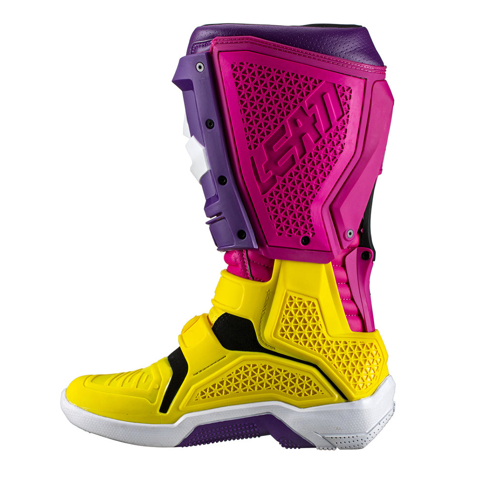 Stiefel 5.5 FlexLock United - gelb-pink-weiss