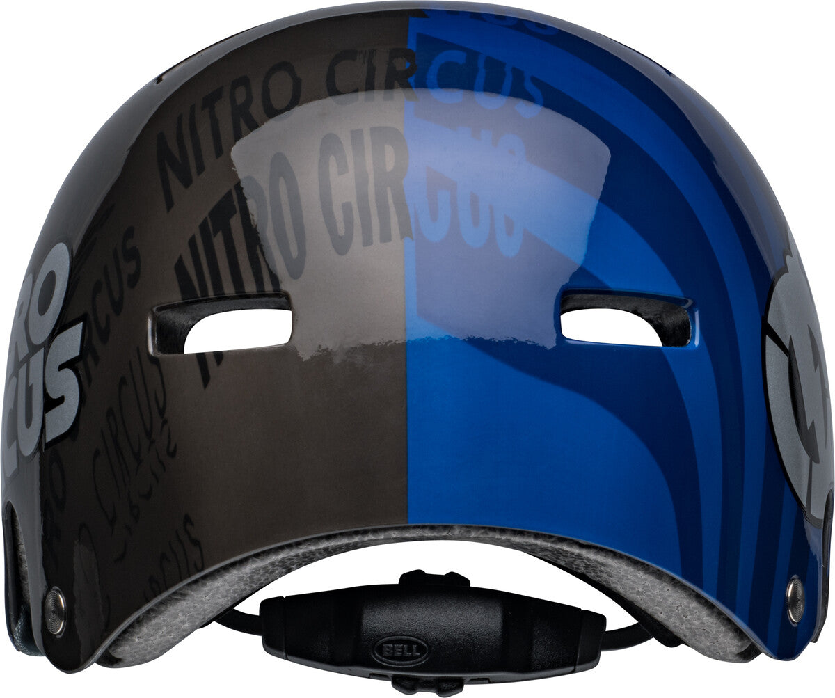 LOCAL Fahrradhelm - gloss navy/sliver nitro