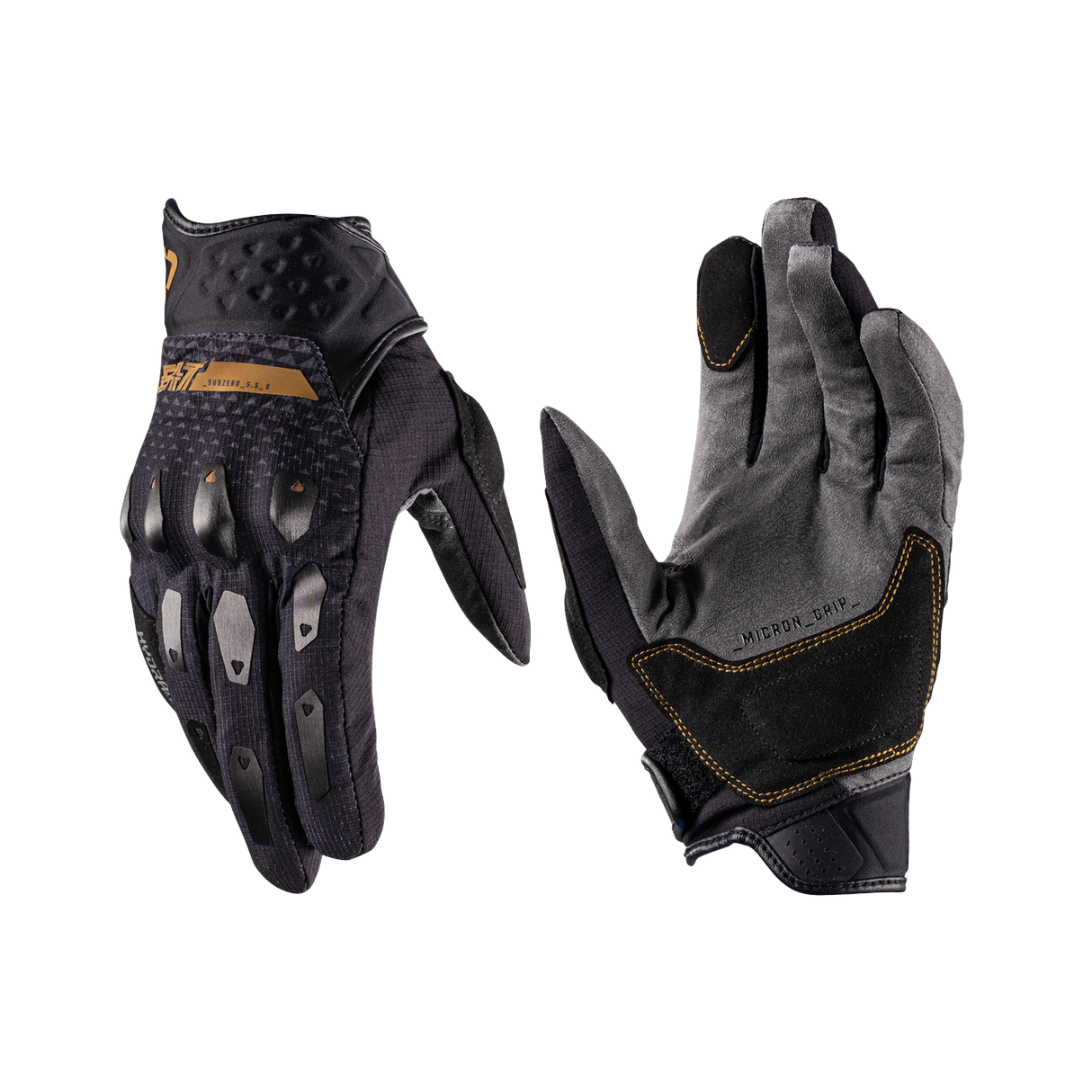 Glove ADV SubZero 5.5 Short - Stealth Black/Grey