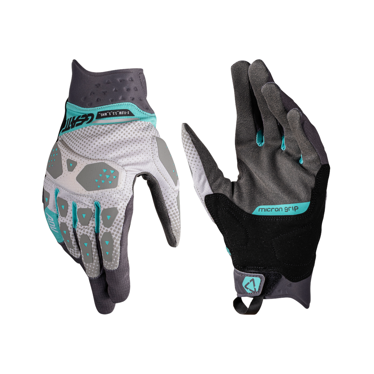 Glove ADV X-Flow 5.5 Women Short - Steel Grey Grey