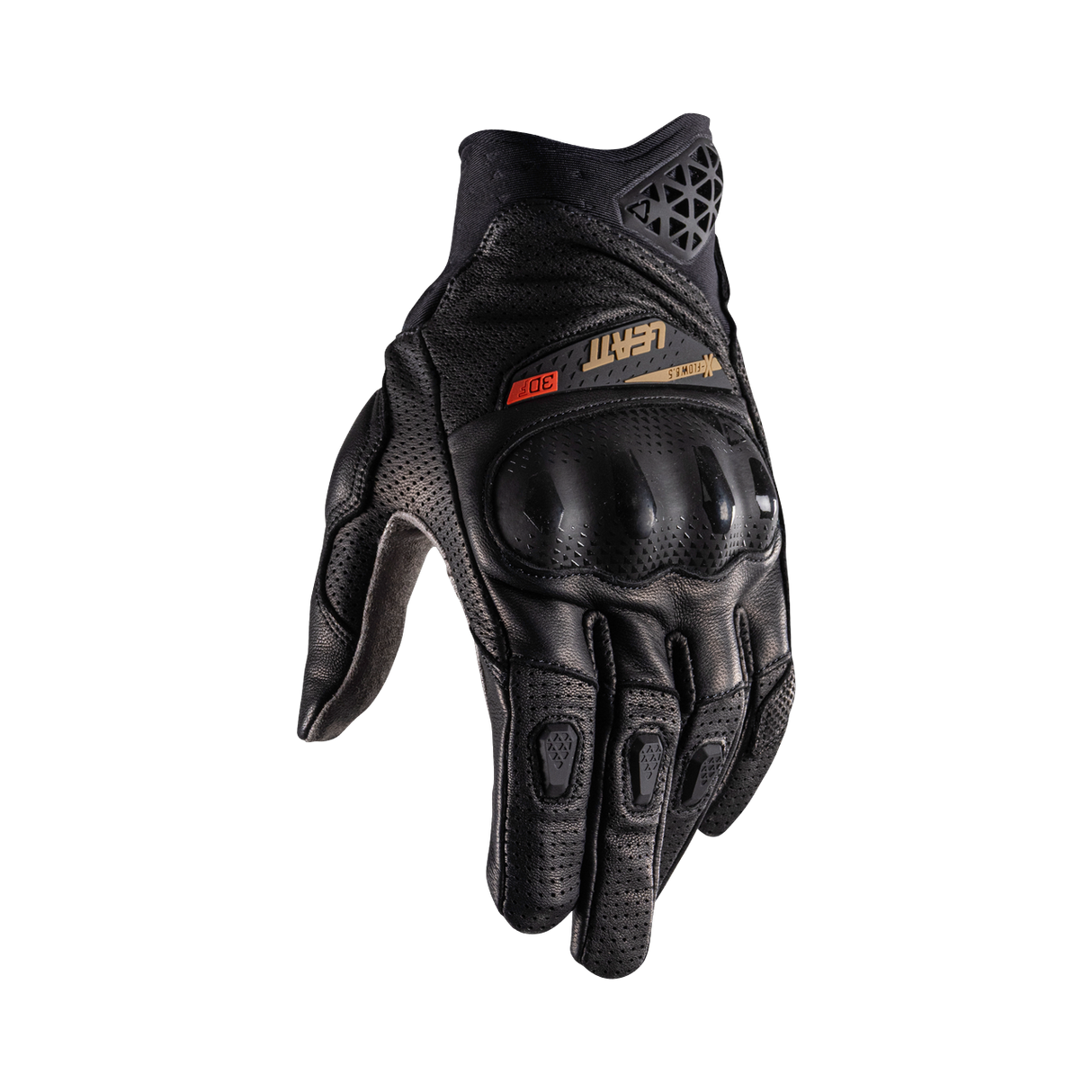 Glove ADV X-Flow 8.5 Short - Stealth Black/Grey