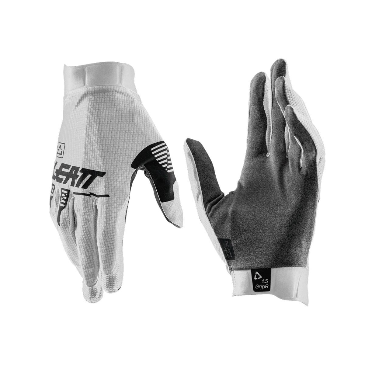 Gloves Moto 1.5 GripR - White Leatt