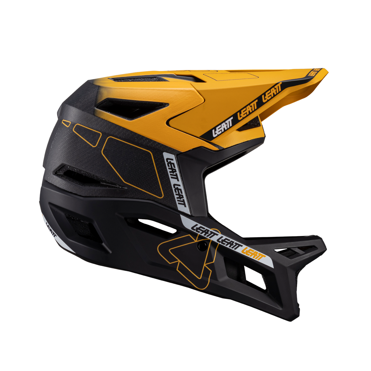 Helm MTB Gravity 6.0 Carbon - Gold