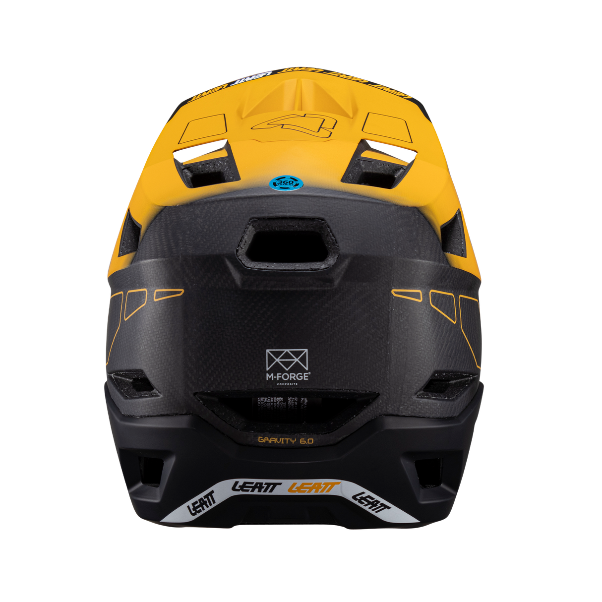 Helm MTB Gravity 6.0 Carbon - Gold