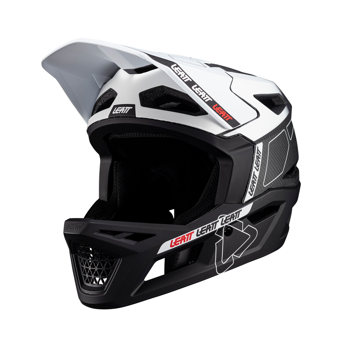 Helm MTB Gravity 6.0 Carbon - White