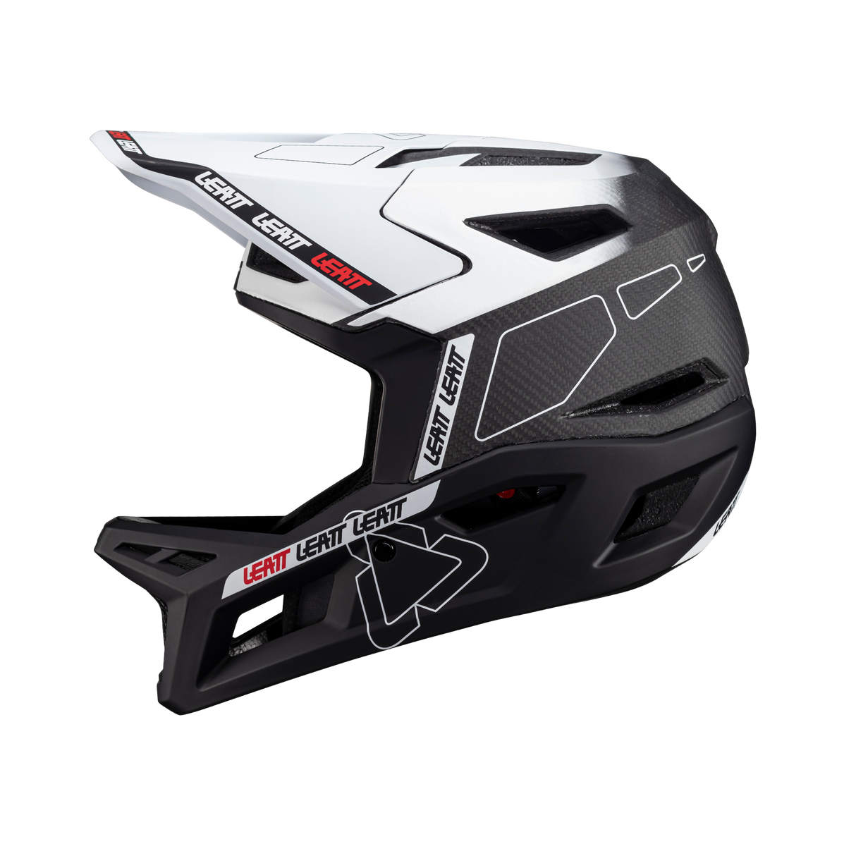 Helm MTB Gravity 6.0 Carbon - White
