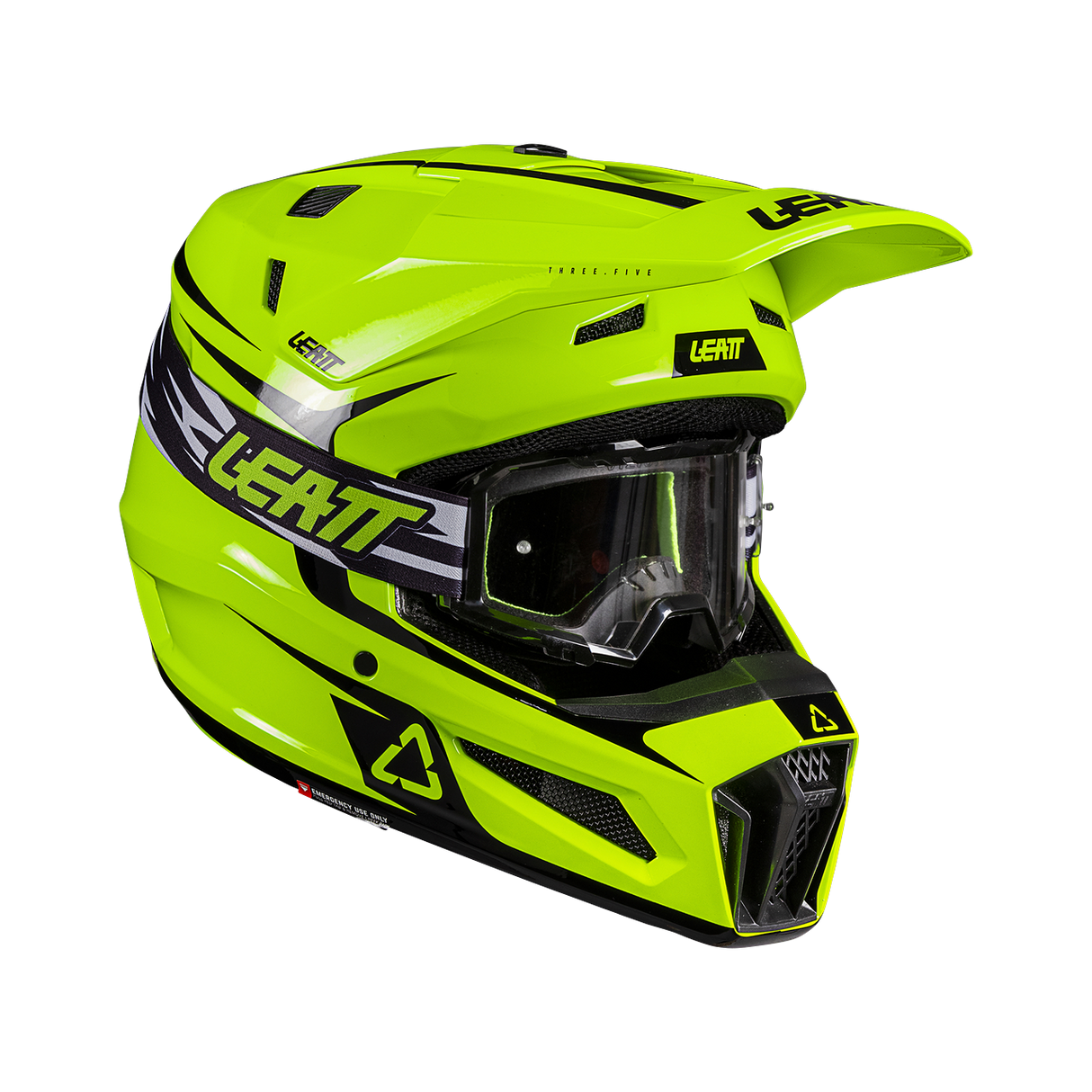 Helmet Kit Moto 3.5 - Neon Yellow