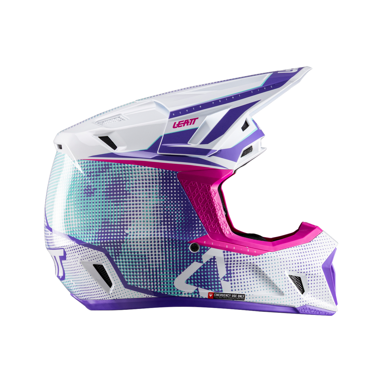 Helmet Kit Moto 7.5 - Purple