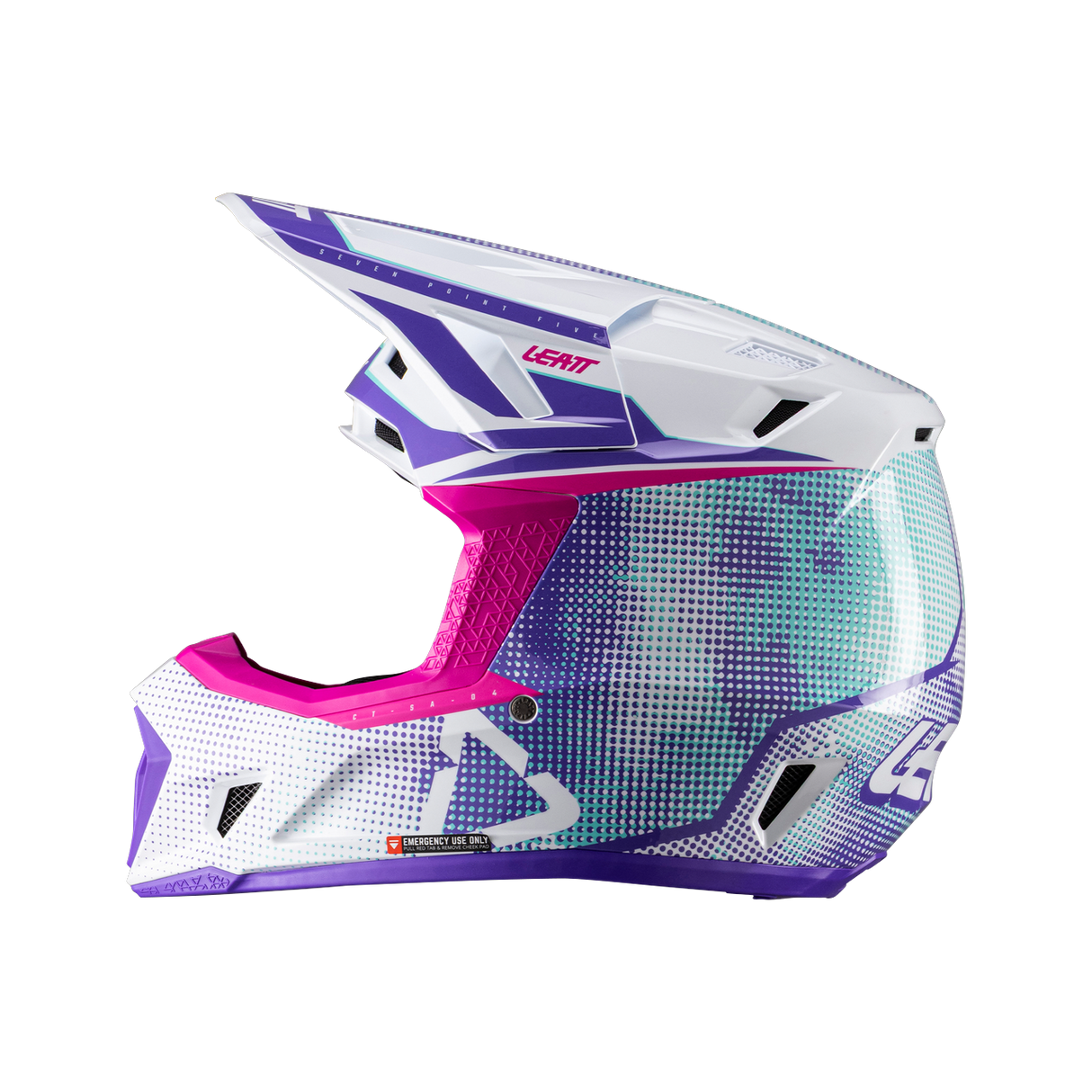 Helmet Kit Moto 7.5 - Purple