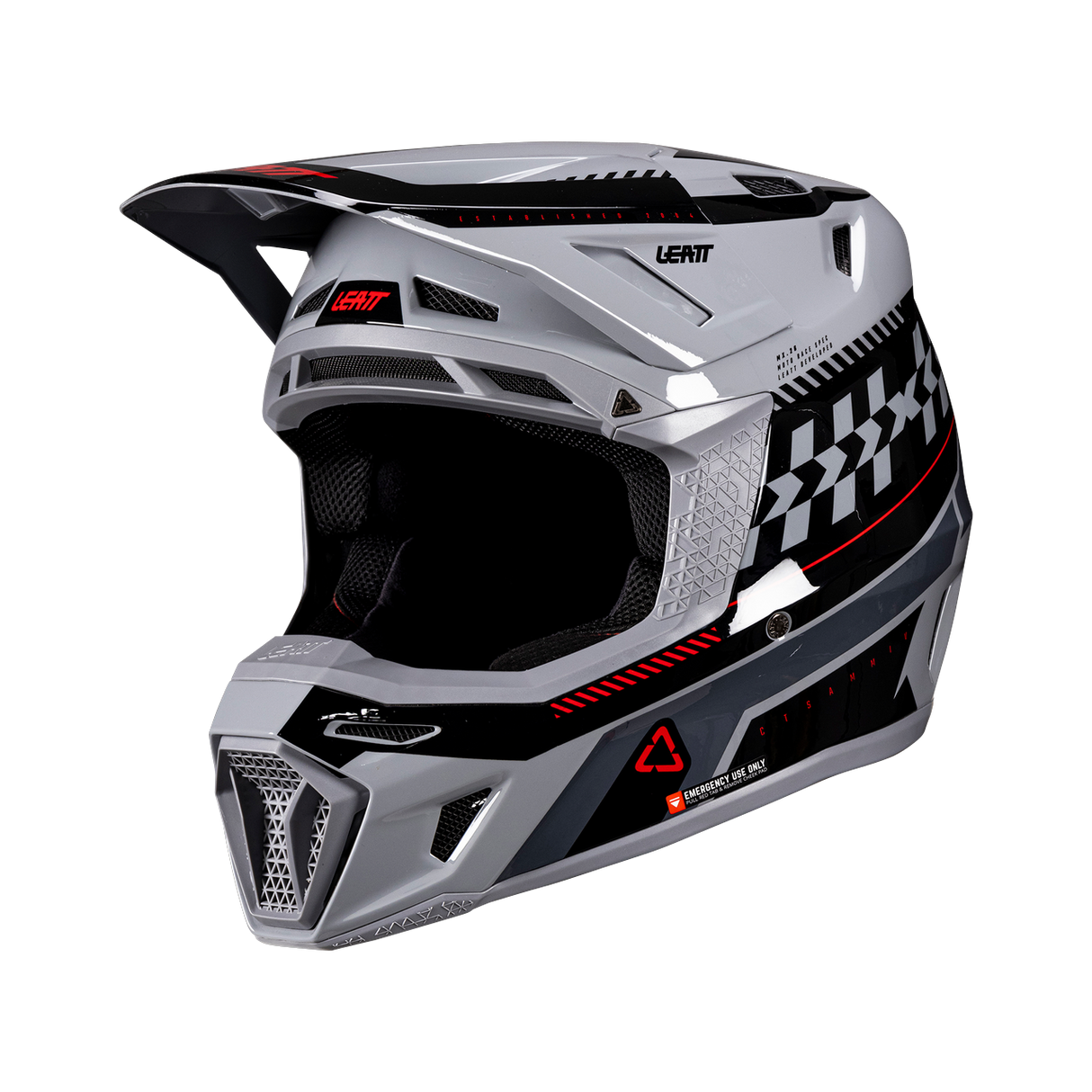 Helmet Kit Moto 8.5 - Grey