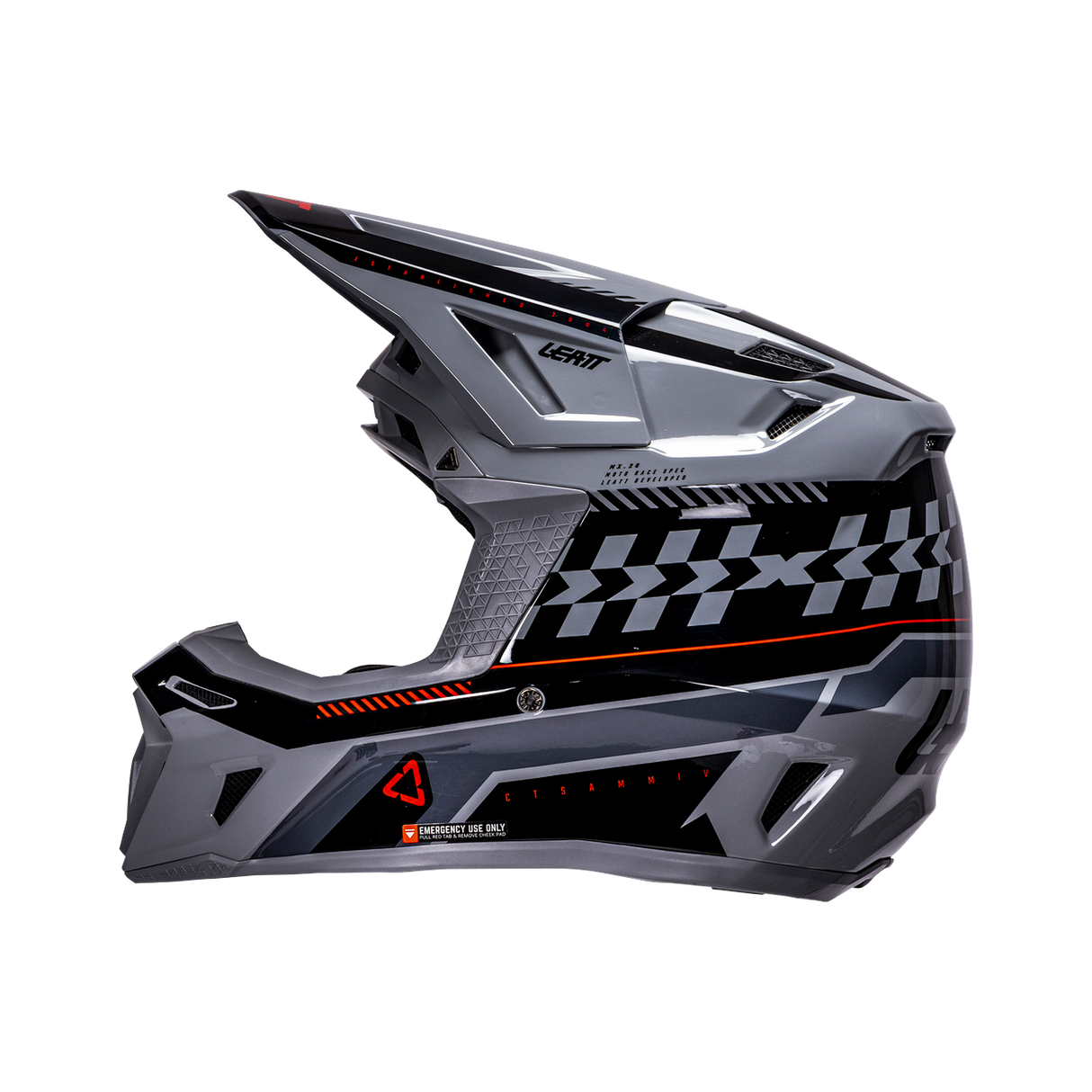 Helmet Kit Moto 8.5 - Grey