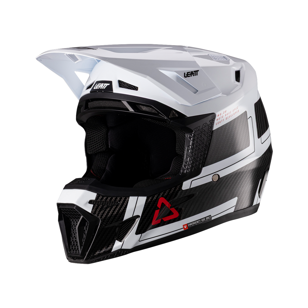 Helmet Kit Moto 9.5 - Carbon/White