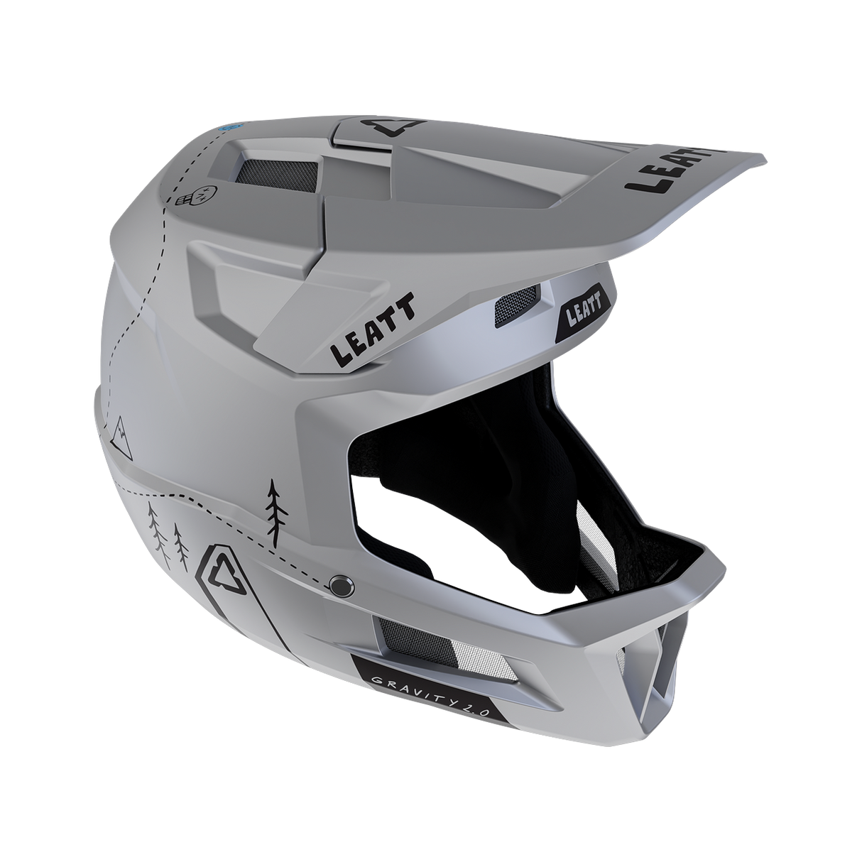 Helmet MTB Gravity 2.0 - Grey