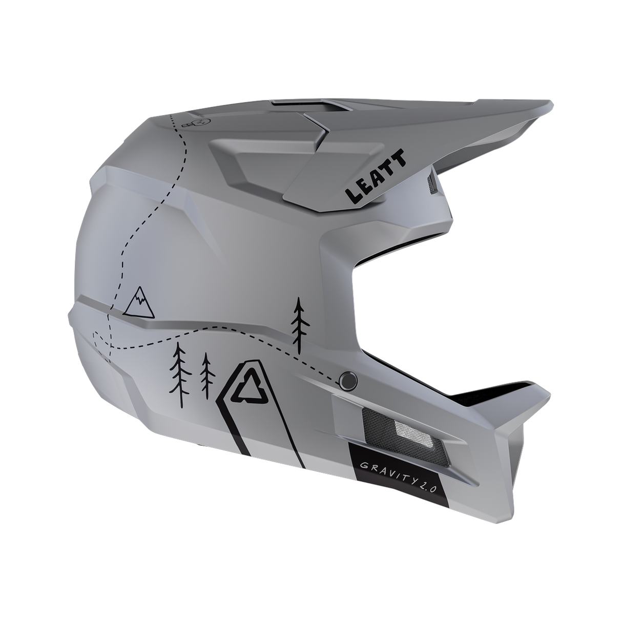 Helmet MTB Gravity 2.0 - Grey