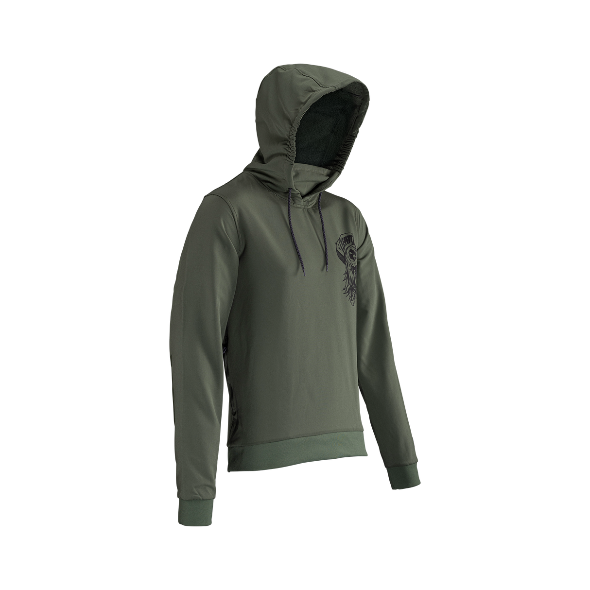 Hoodie MTB Gravity 3.0 - Spinach