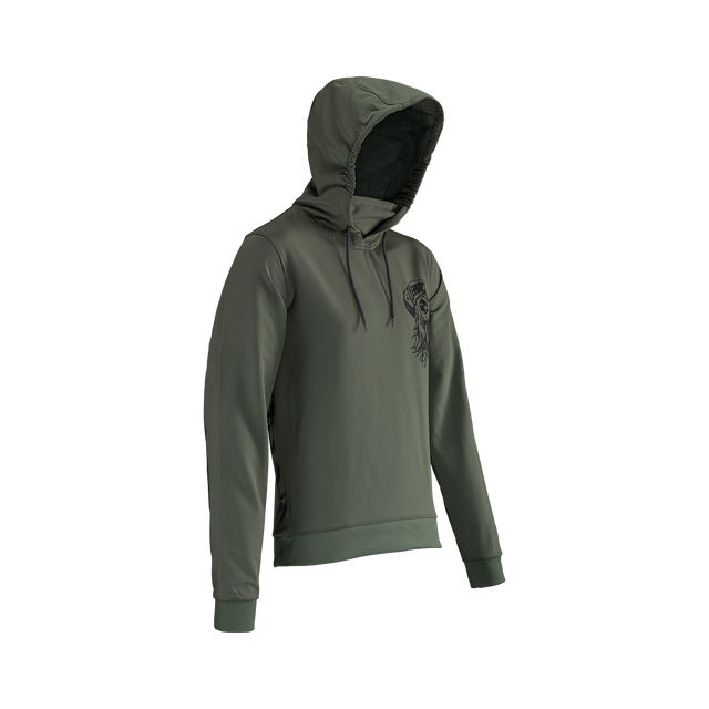 Hoodie MTB Gravity 3.0 - Spinach