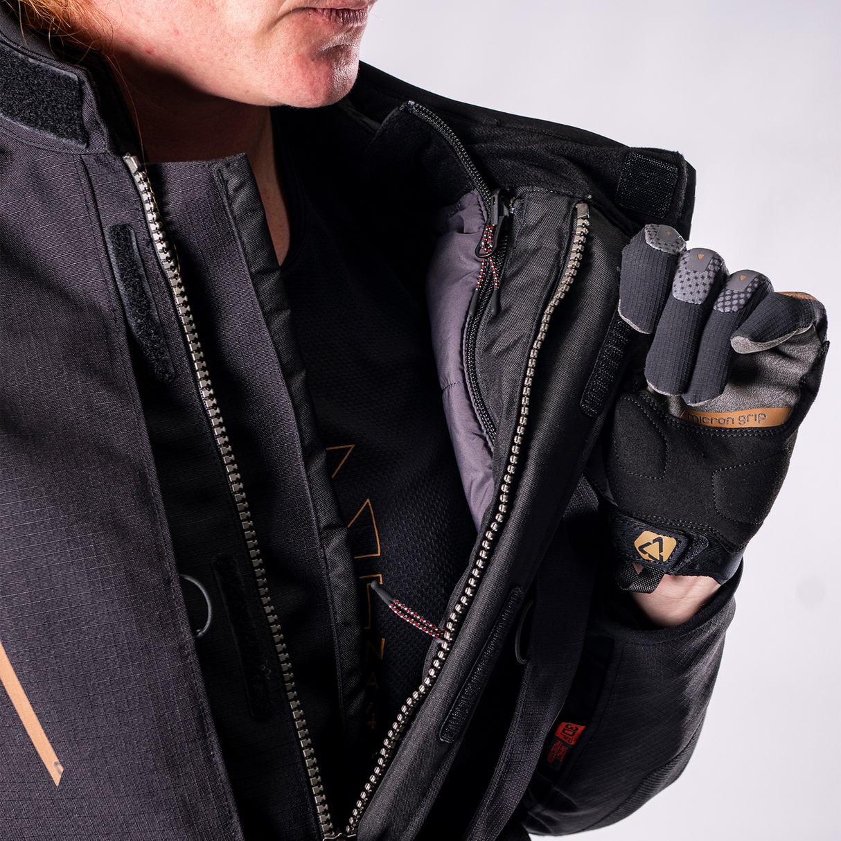 Jacket ADV DriTour 5.5 Women - Stealth Black/Grey