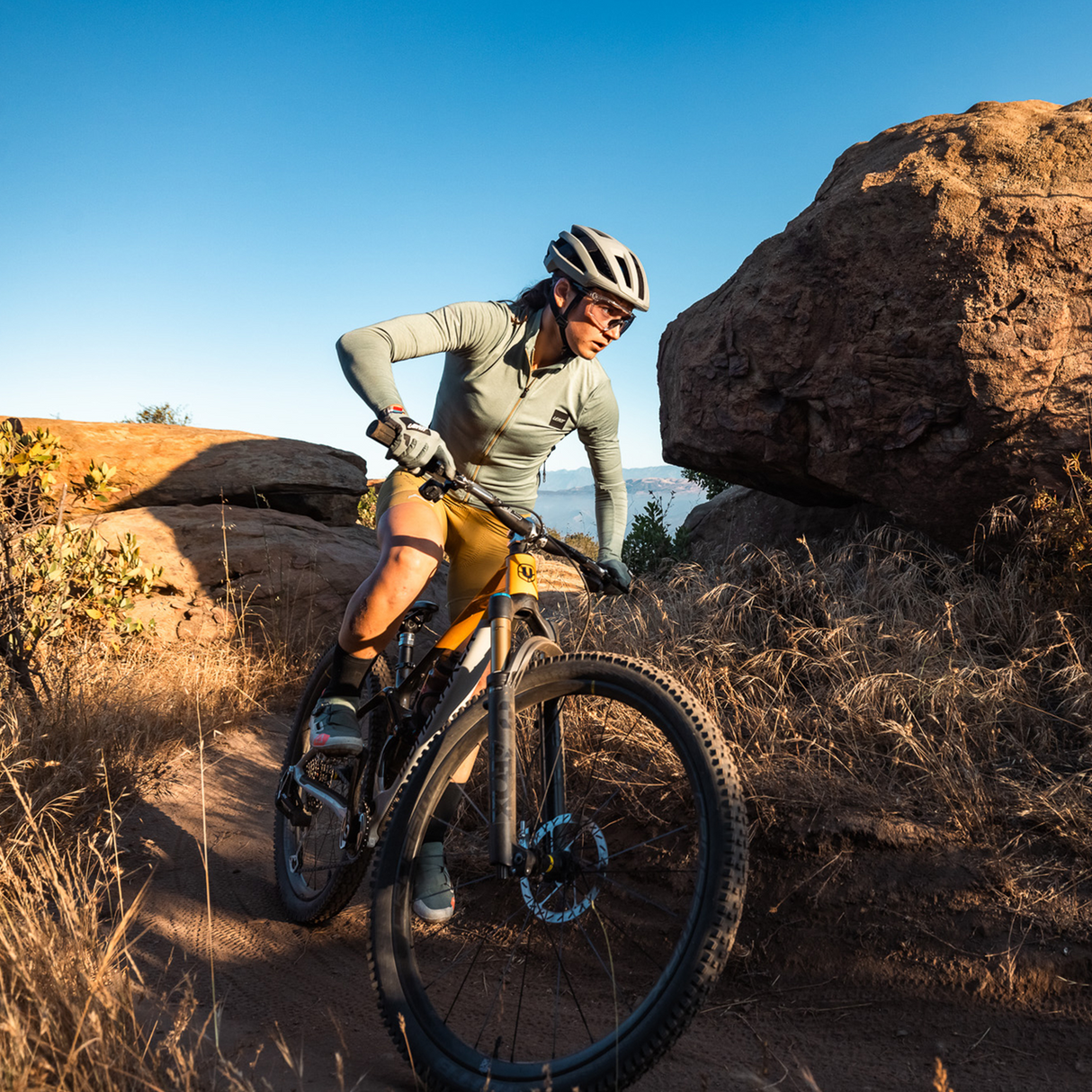 Jersey MTB Endurance 4.0 Long Sleeve Women - Mist Green