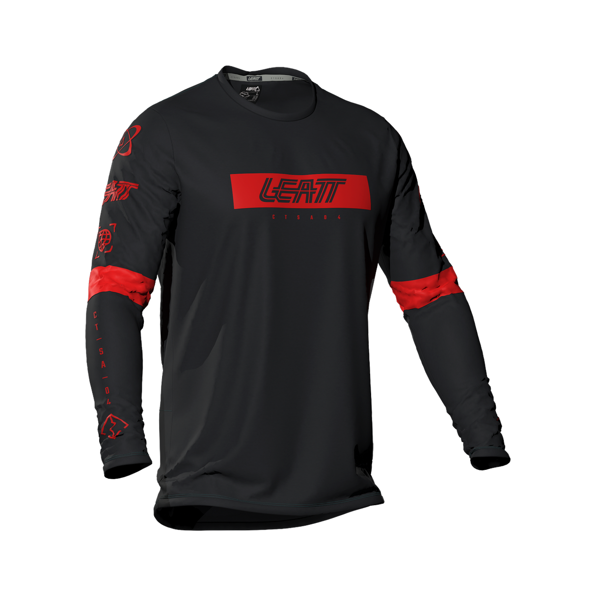 Jersey MTB Gravity 3.0 Long Sleeve Jr - Black