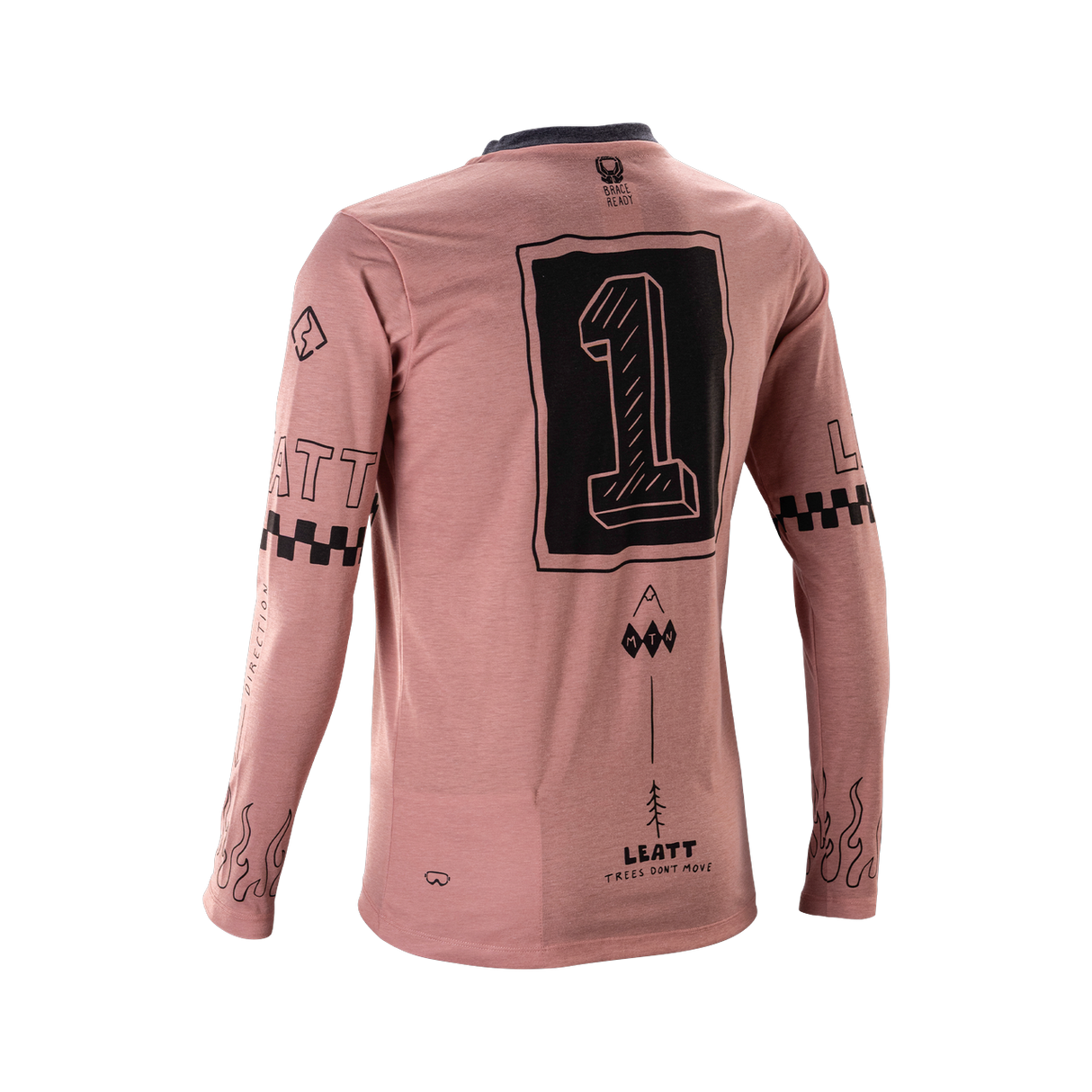 Jersey MTB Gravity 3.0 Long Sleeve Women - Dusty Pink