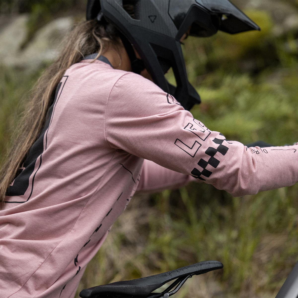 Jersey MTB Gravity 3.0 Long Sleeve Women - Dusty Pink Leatt