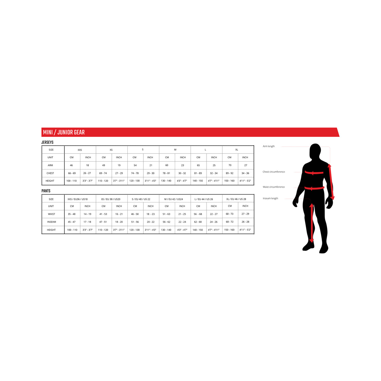 Jersey MTB Gravity 4.0 Junior - Black