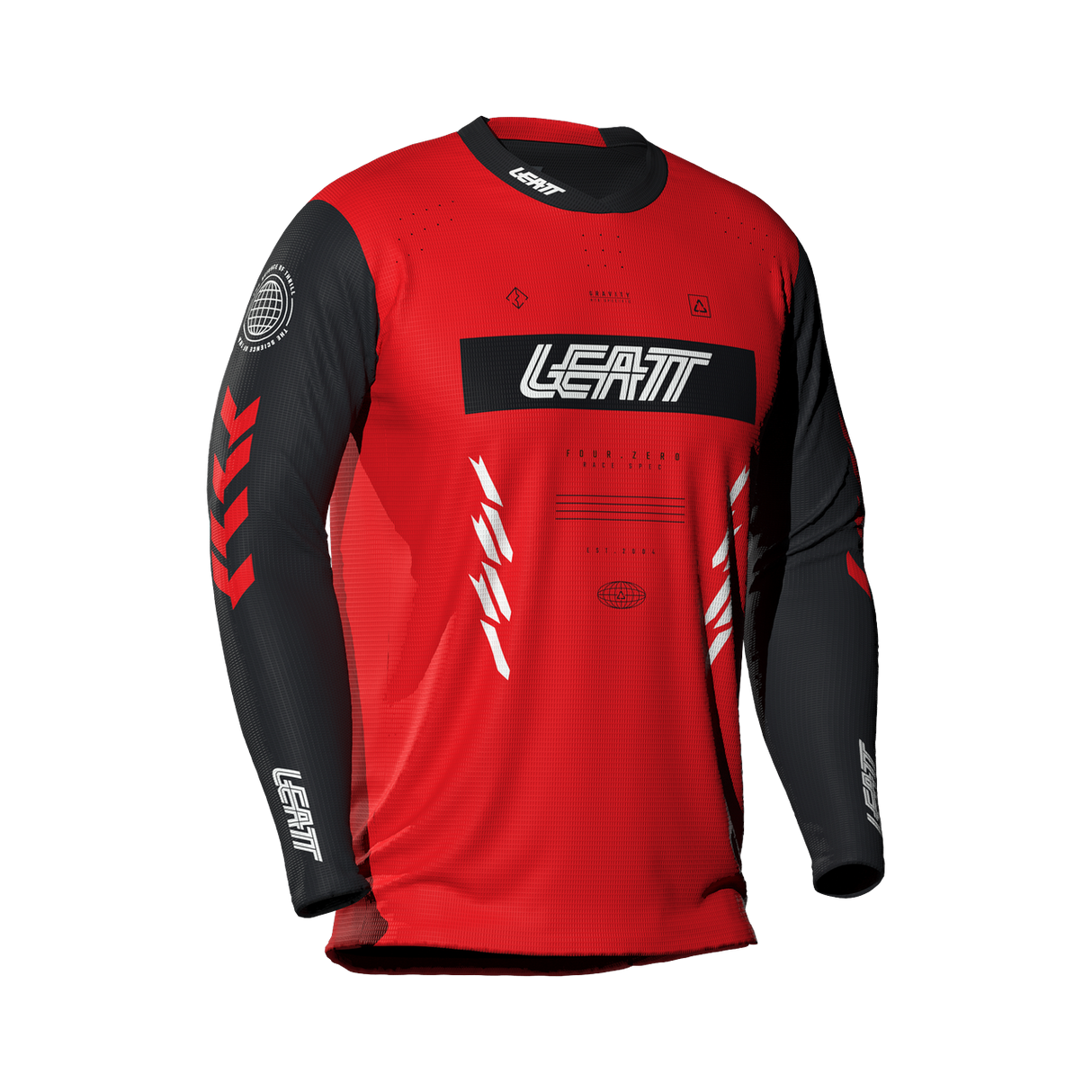 Jersey MTB Gravity 4.0 Long Sleeve Jr - Race Red