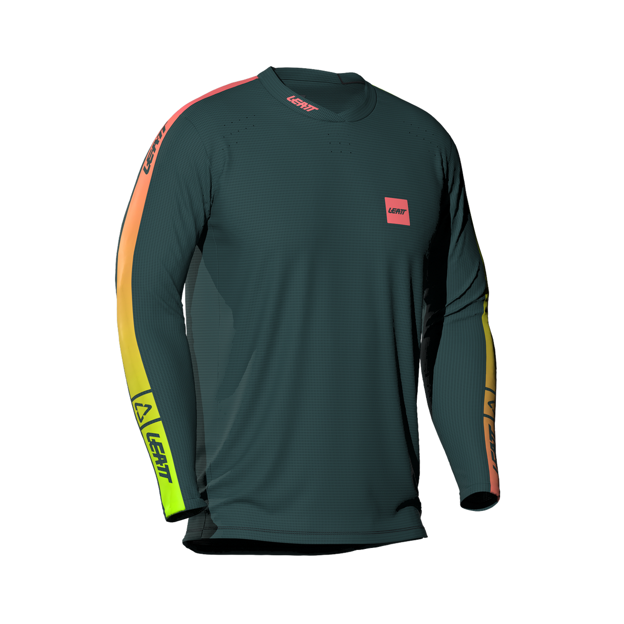 Jersey MTB Gravity 4.0 Long Sleeve Jr - Spruce Green
