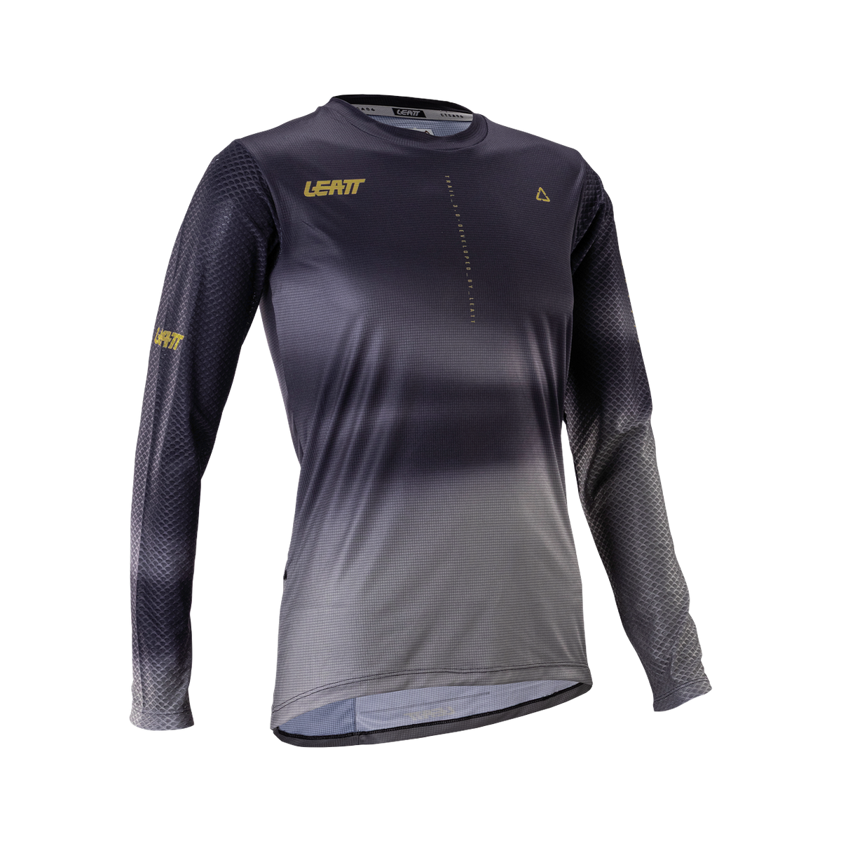 Jersey MTB Trail 3.0 Long Sleeve Women - Ghost Black Leatt