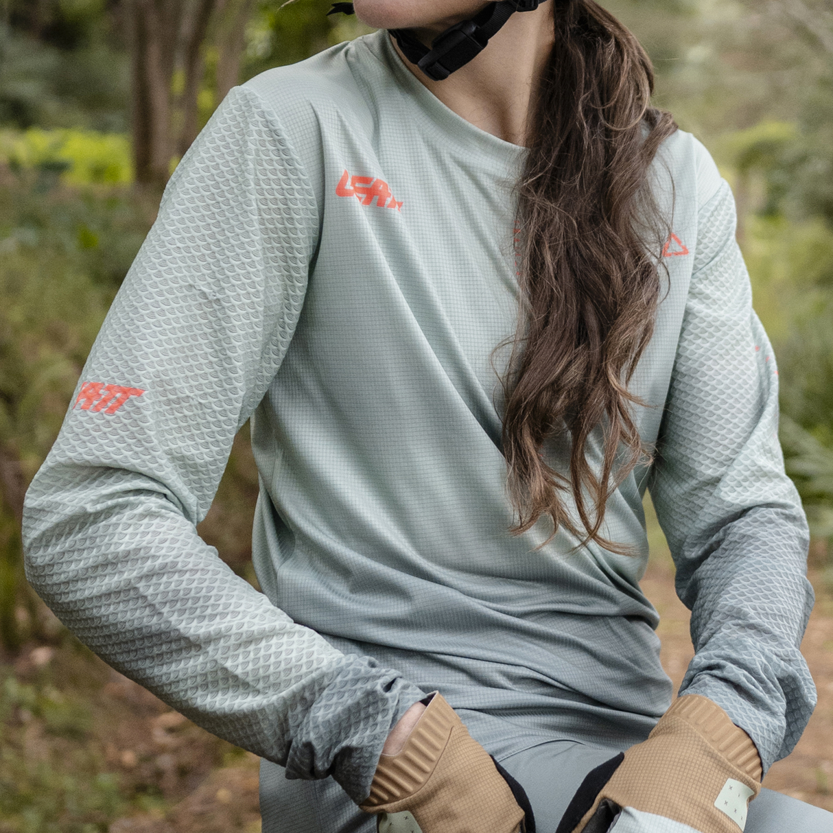 Jersey MTB Trail 3.0 Long Sleeve Women - Mist Green