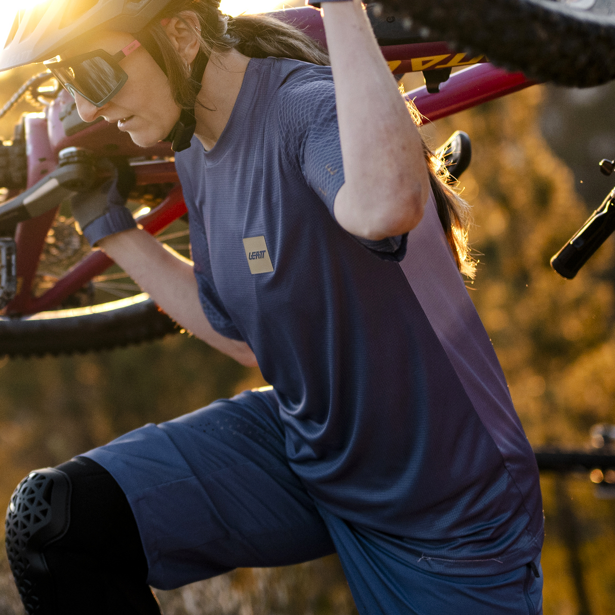 Jersey MTB Trail 3.0 Women - Cosmic Blue