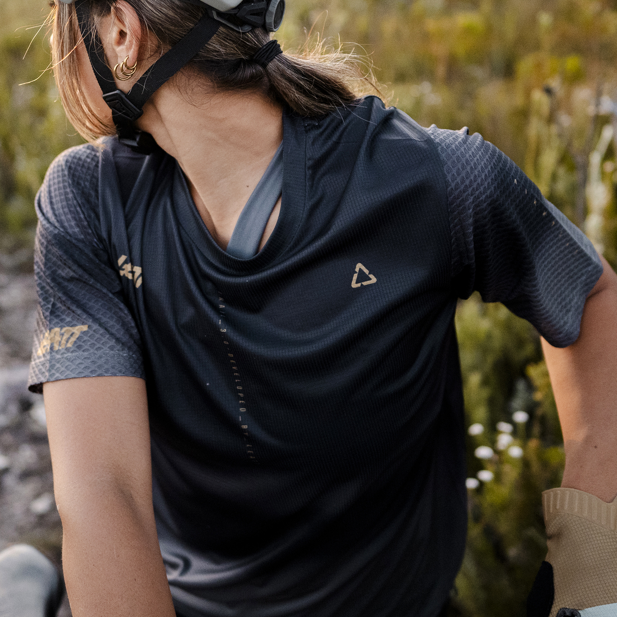 Jersey MTB Trail 3.0 Women - Ghost Black