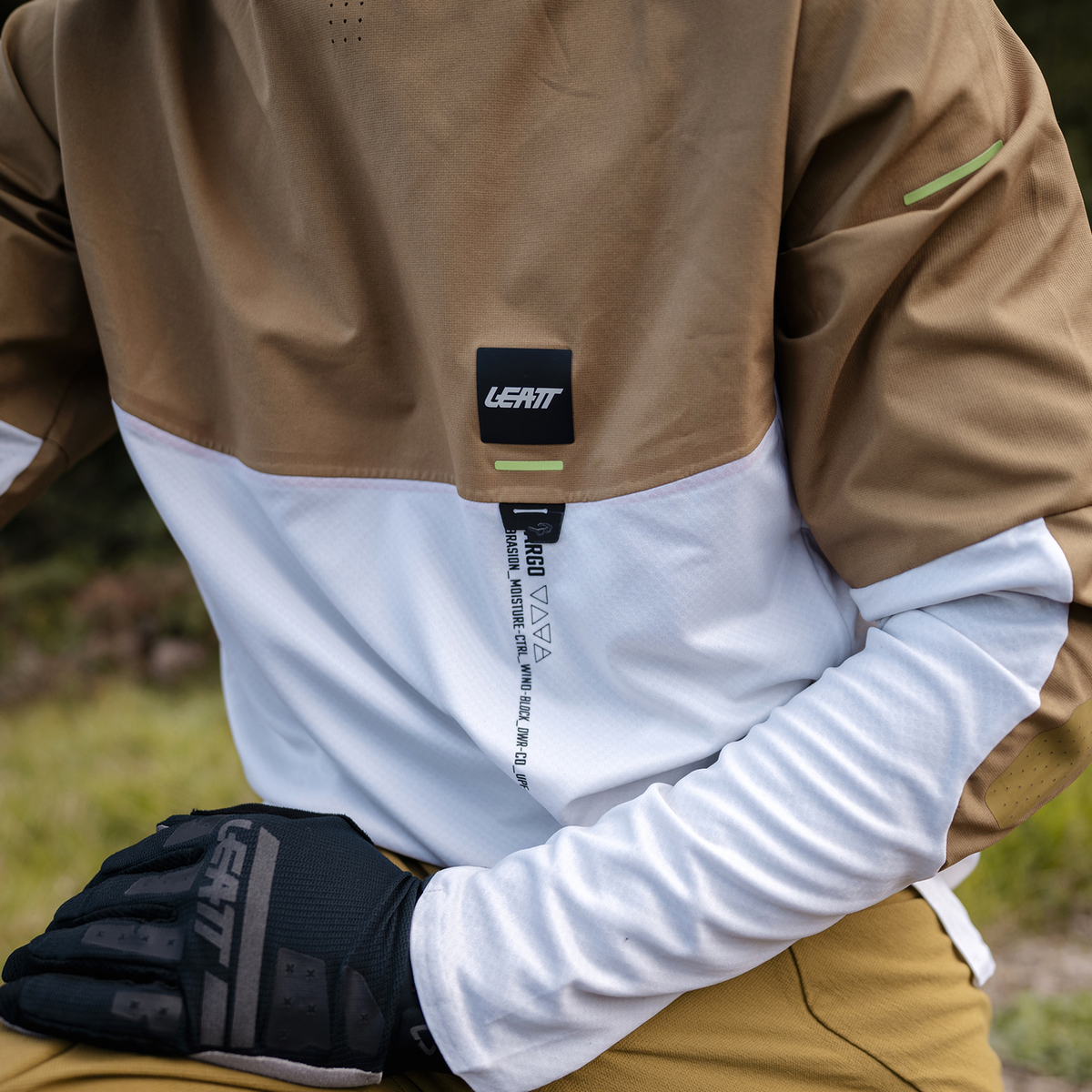 Jersey MTB Trail 6.0 Cargo Long Sleeve - Brass Brown Leatt