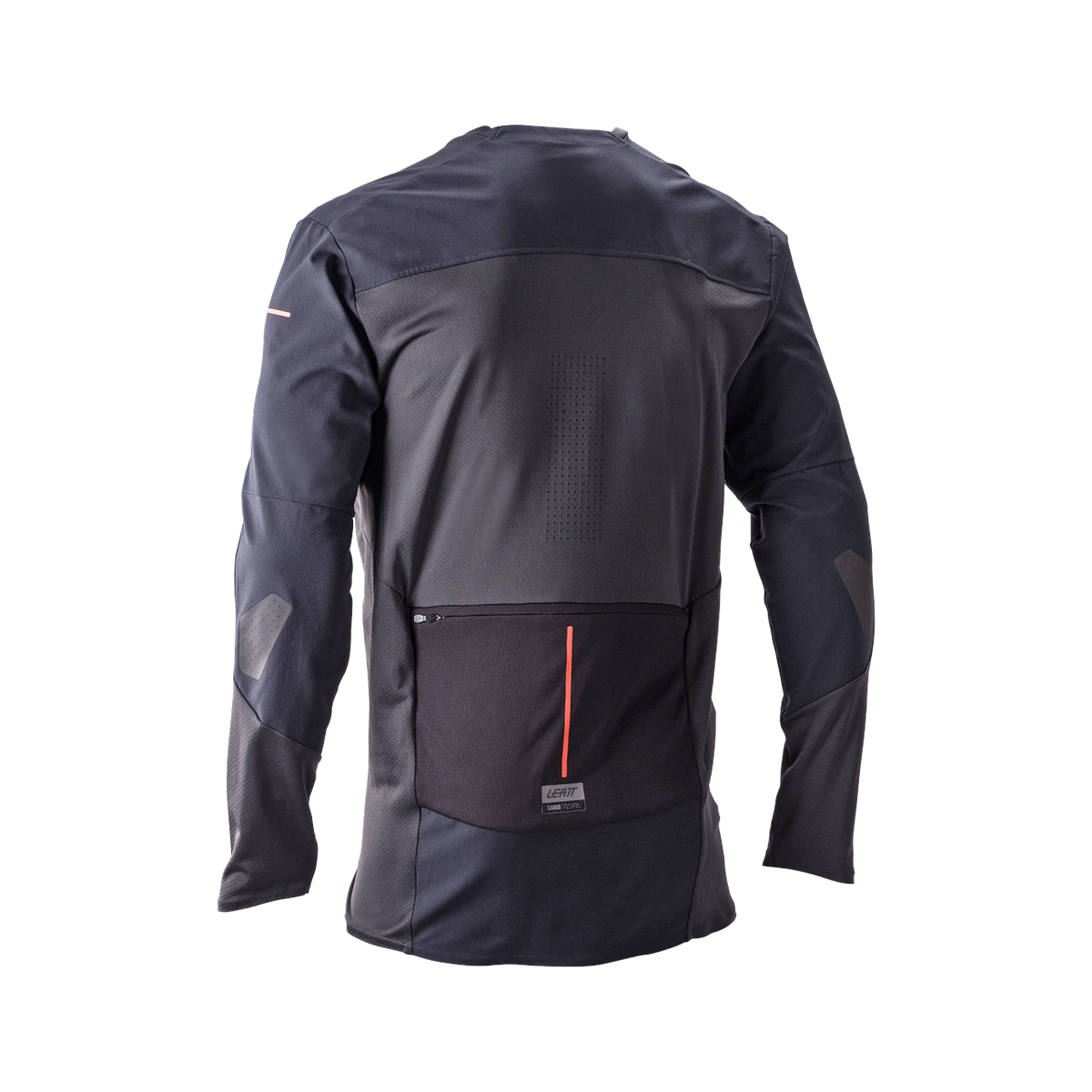 Jersey MTB Trail 6.0 Cargo Long Sleeve - Ghost Black Leatt