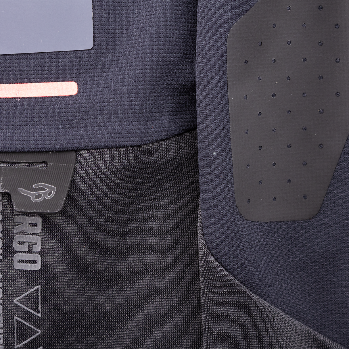 Jersey MTB Trail 6.0 Cargo Long Sleeve - Ghost Black