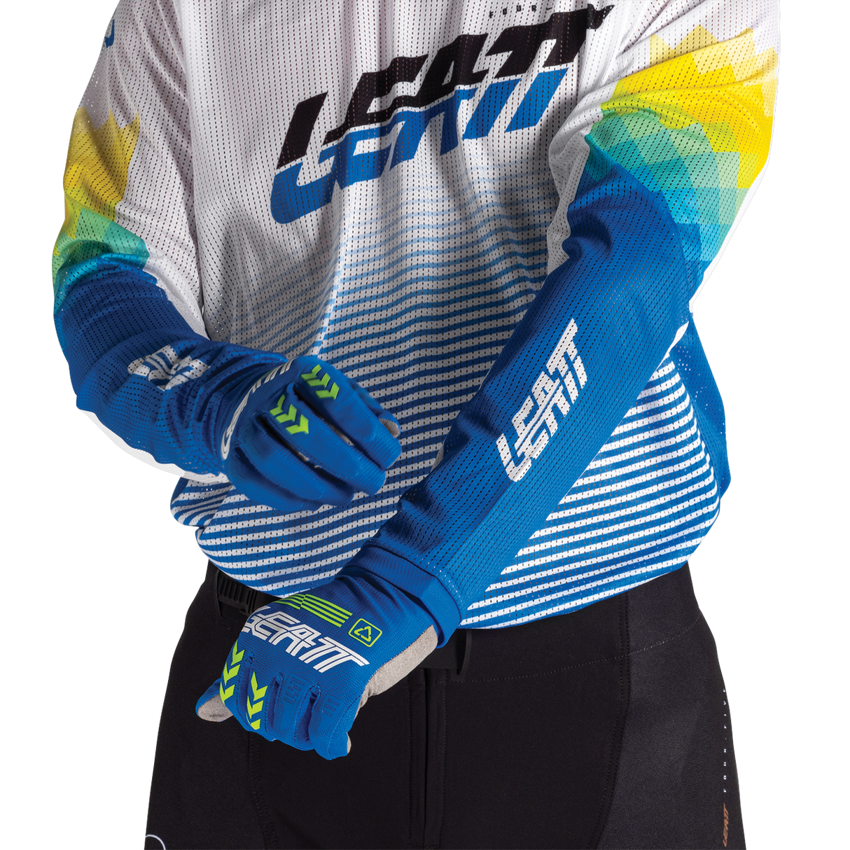 Jersey Moto 4.5 X-Flow - Pixel Blue
