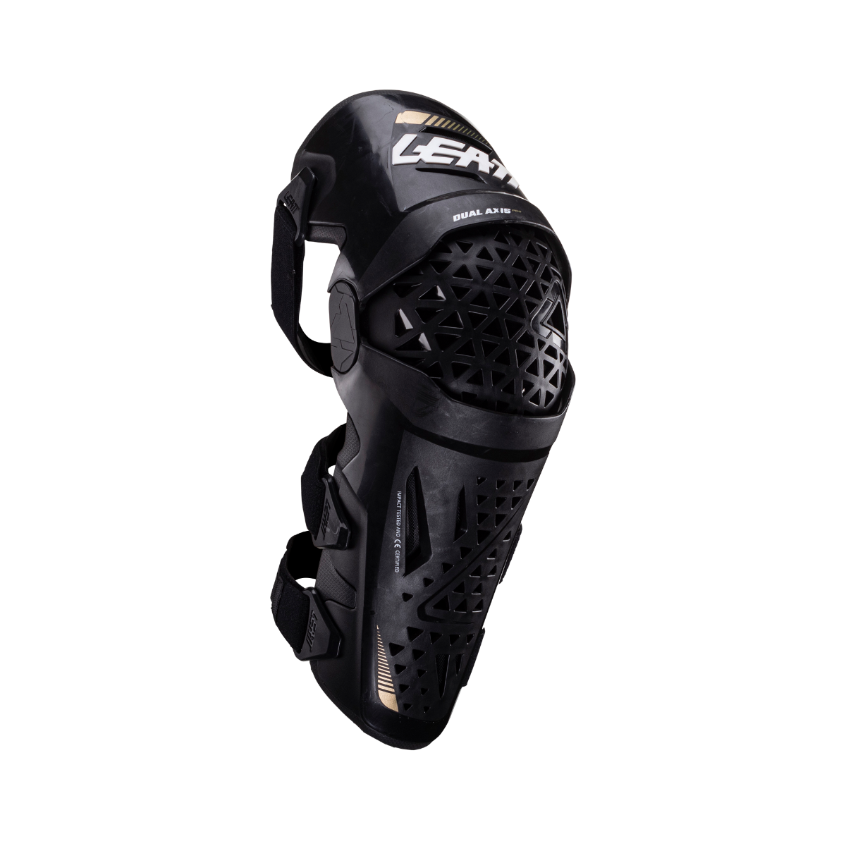 Knee & Shin Guard Dual Axis Pro - Black