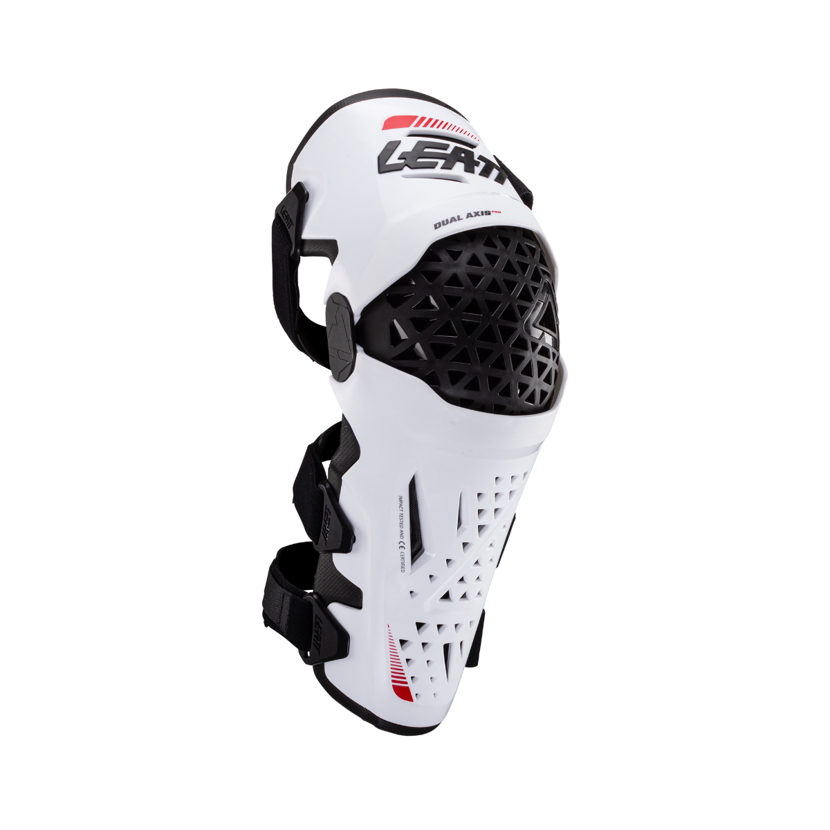 Knee & Shin Guard Dual Axis Pro - White