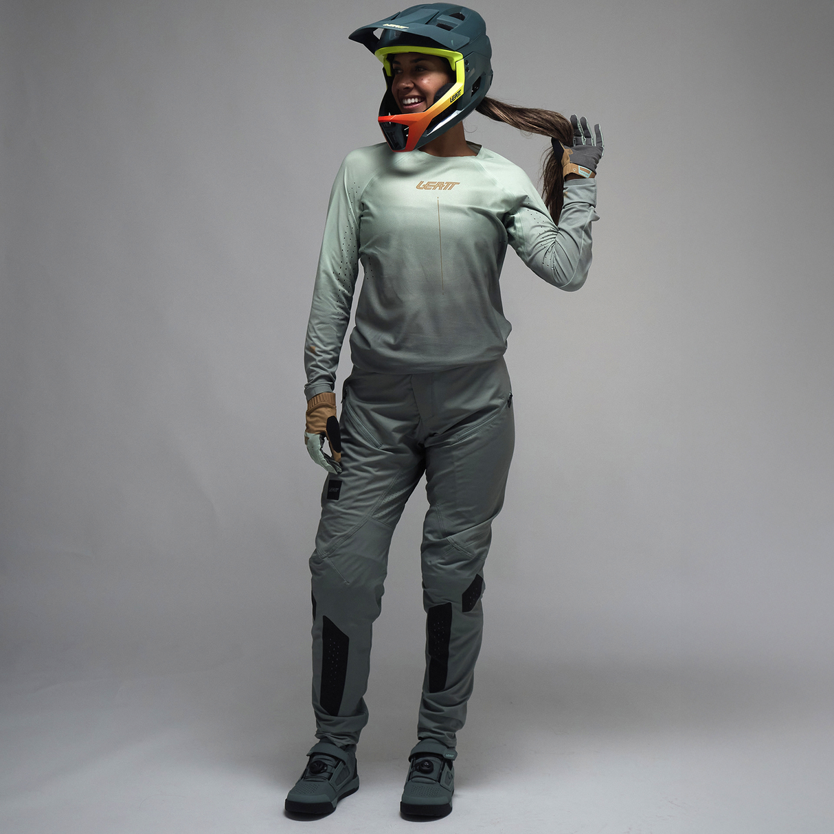 Pant MTB Gravity 3.0 Women - Mist Green