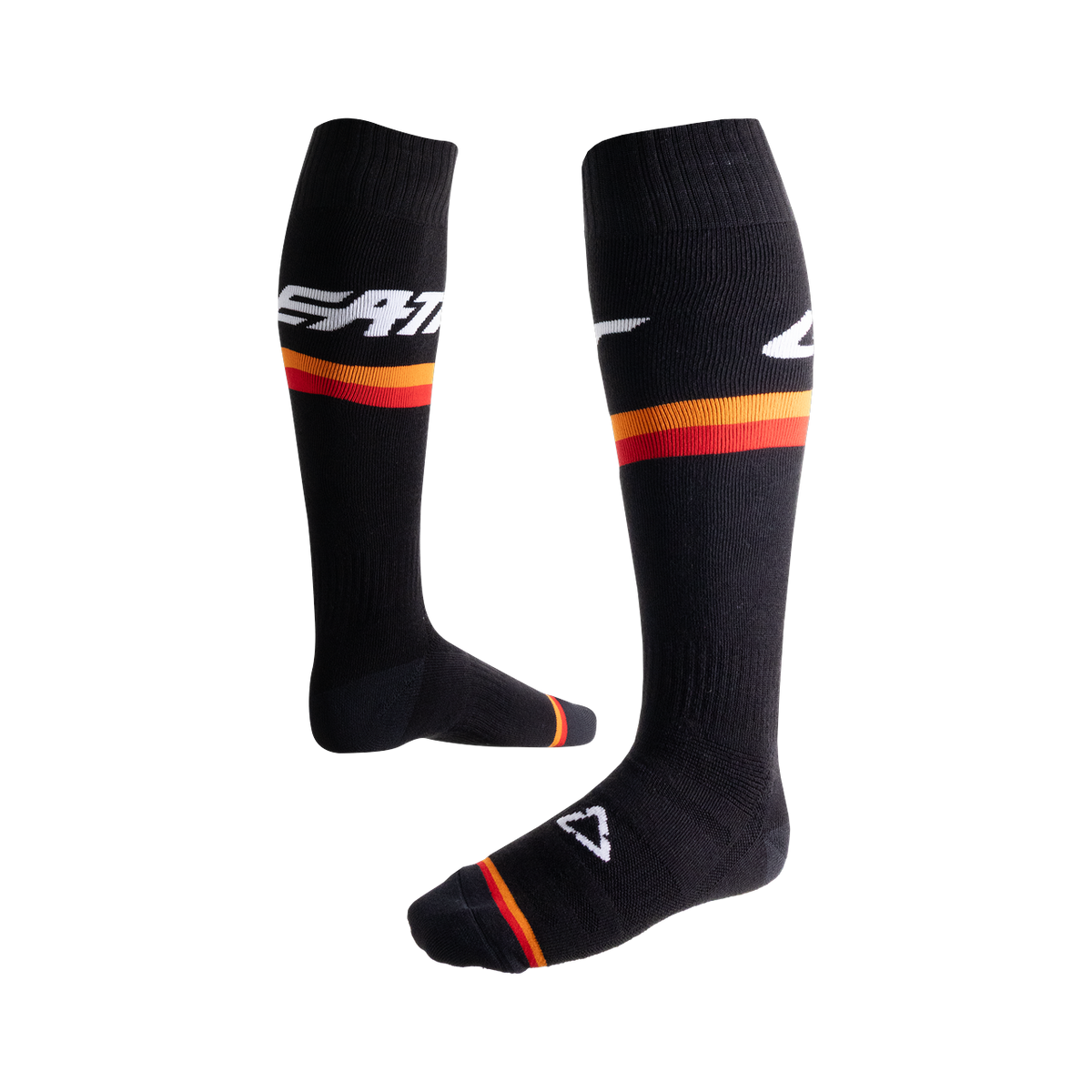 Socks Moto - Black Leatt