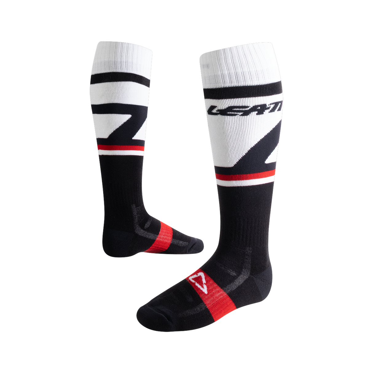 Socks Moto - White Leatt